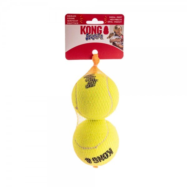 KONG Air Dog Hundespielzeug Squeakair, Tennisball