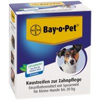 Bayer Zahnpflege Kaustreifen mit Spearmint für Hunde